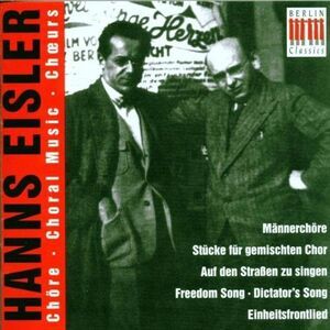 Eisler / Berliner Singakademie / Berlin Rso - Choral Music  CD